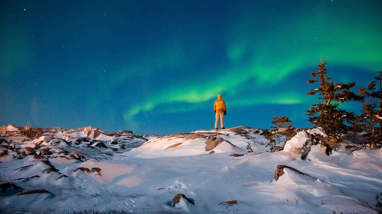 Northern Lights in Churchill, Manitoba